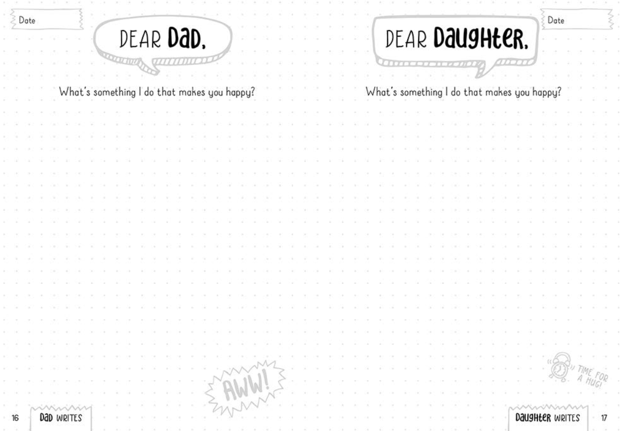 Love, Dad and Me: A Father & Daughter Keepsake Journal!