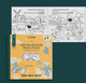 Tales Old MacDonald had a Farm Reusable Coloring Book