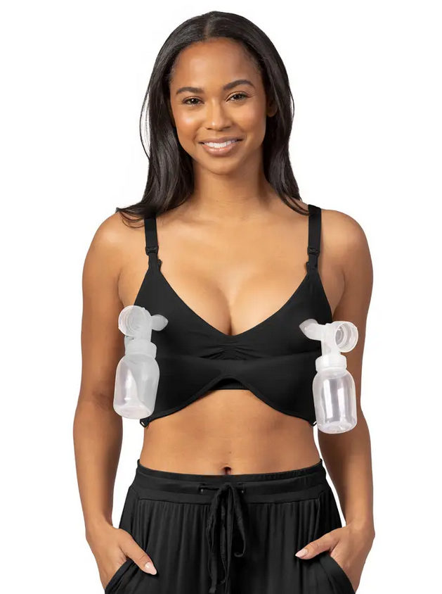 Kindred Bravely - Signature Sublime Contour Pumping / Nursing Bra (Black)