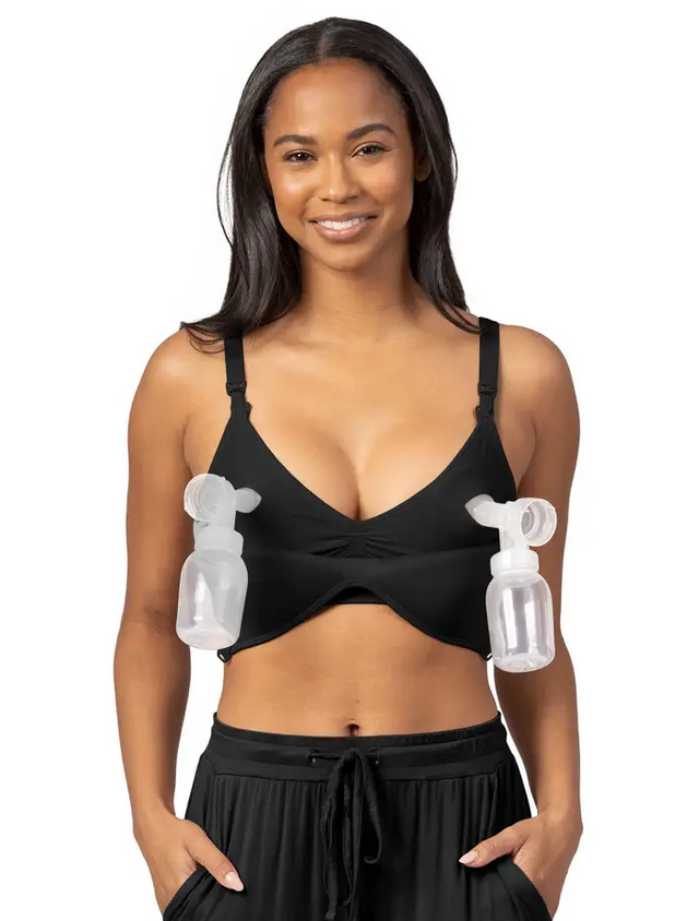 Sublime Contour Hands-Free Pumping &amp; Nursing Bra - Black