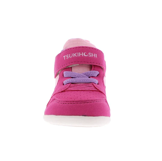 Racer Baby Shoe  (Fuchsia / Pink )