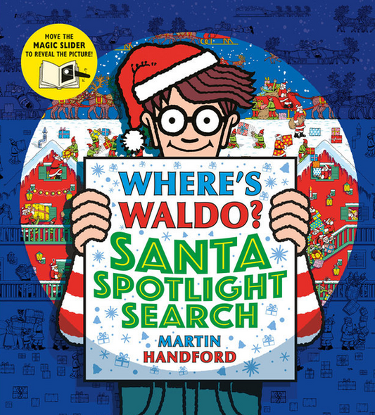 Where's Waldo? Santa Spotlight Search Book