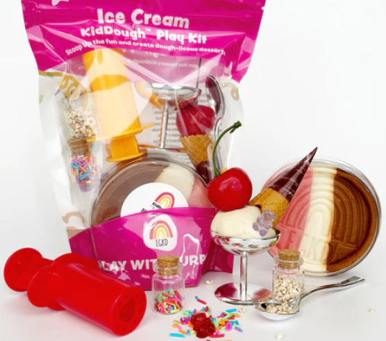 Ice Cream Sundae KidDough Play Kit