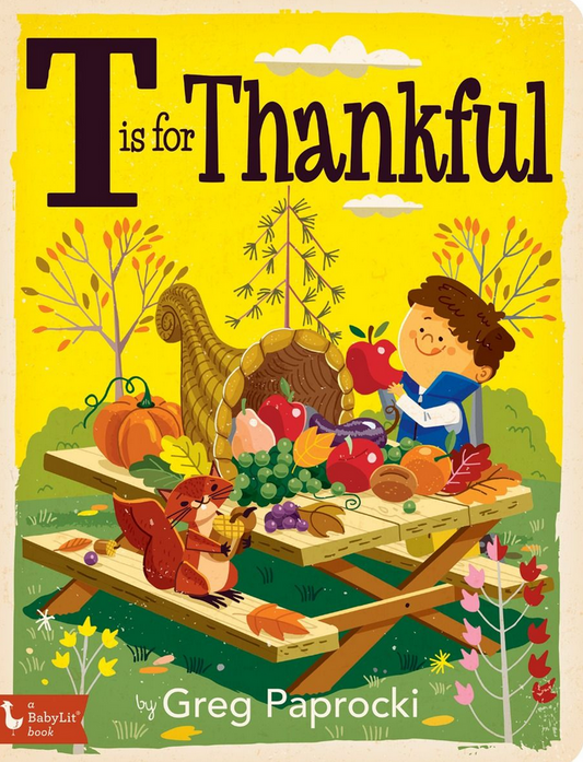 T is For Thankful Book