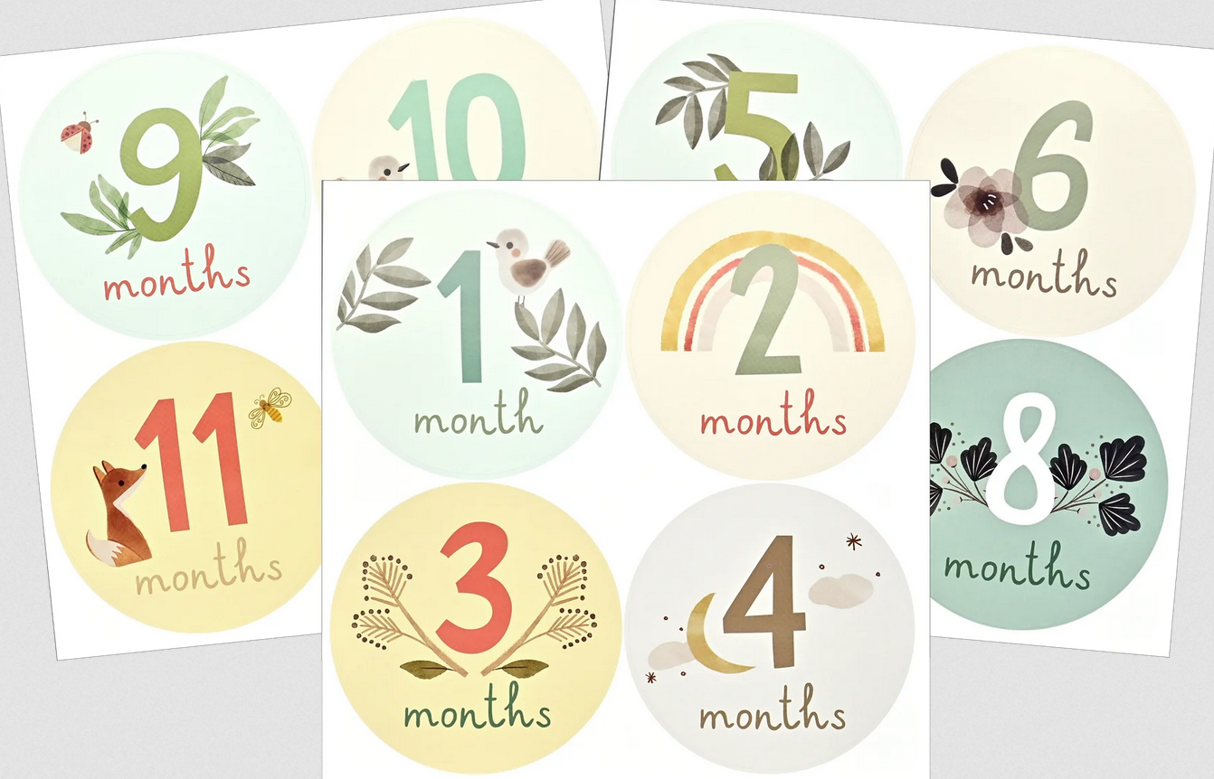 Baby's First Years-A Modern Memory Book with Keepsake Box