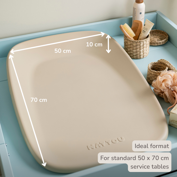 Beige Changing Pad