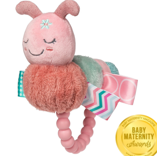 Taggie's Camilla Caterpillar Teether Rattle