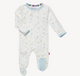 Blue Little BItty Pretty One Footie Pajama