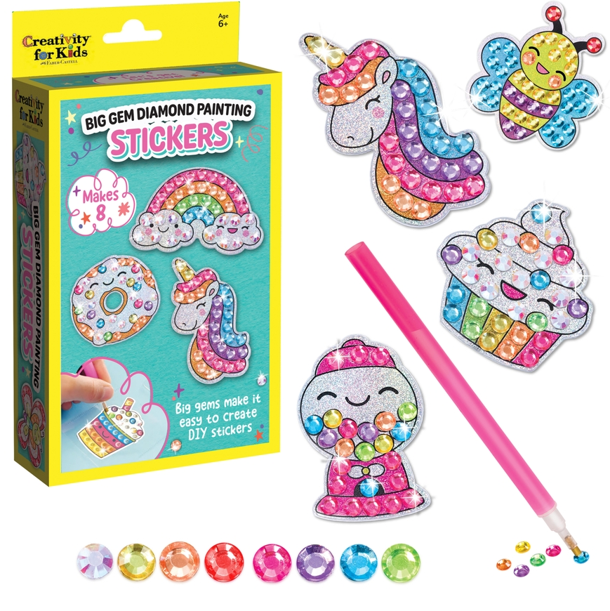 Big Gem Diamond Painting Stickers Mini Kit
