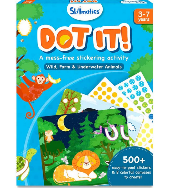 Dot It Animals Sticker Activity