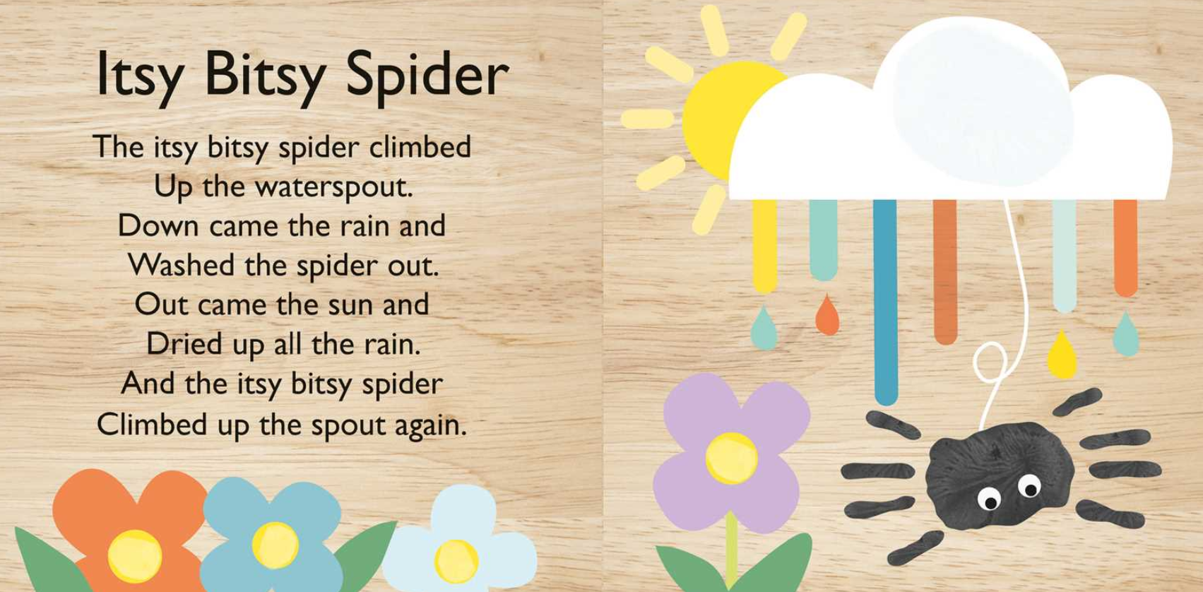 Touch and Trace -Nursery Rhymes Bath Book & Baby Duck Gift Set