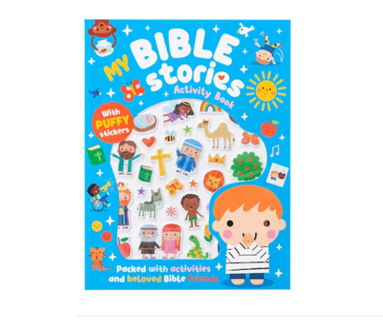 My Bible Story and Activity Book Blue