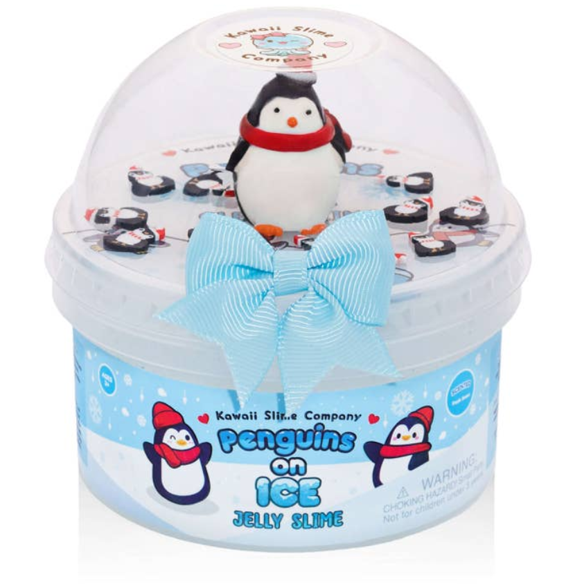 Penguins On Ice Jelly Signature Dome Slime