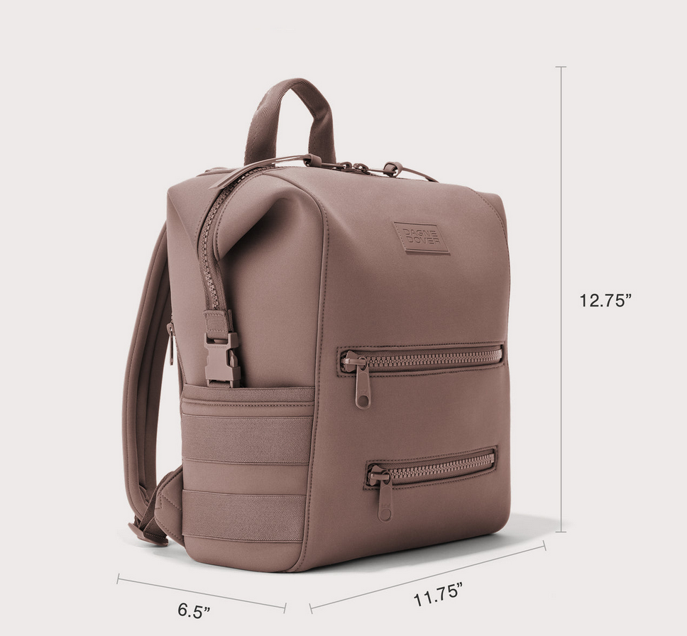 Indi Diaper Backpack in Camel, Medium