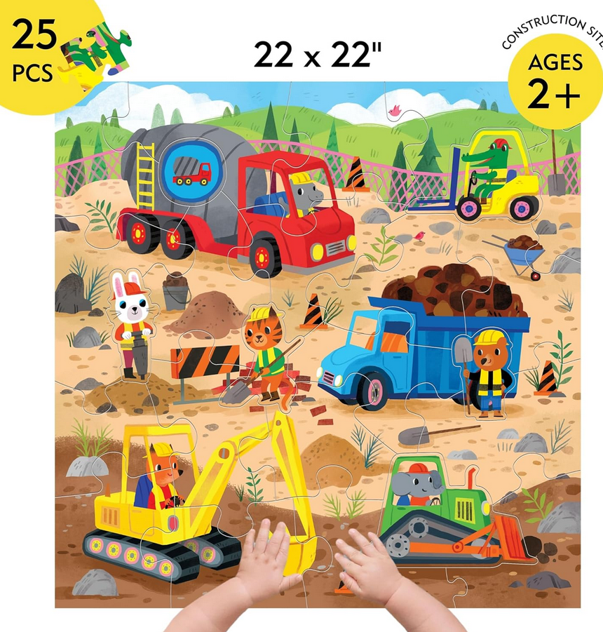 Puzzle 25 Floor Construction Site