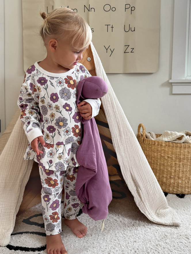 günamüna Ruffled Sweatsuit - Bouquet -