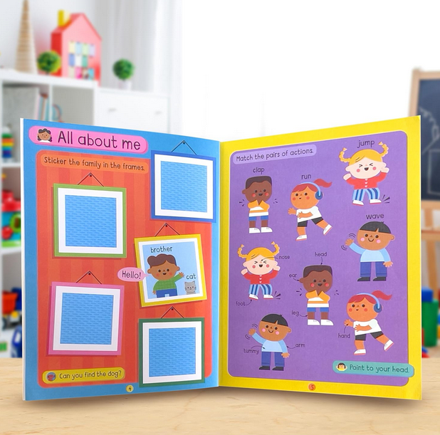 BIG STICKERS FOR TODDLER HANDS: EVERYTHING