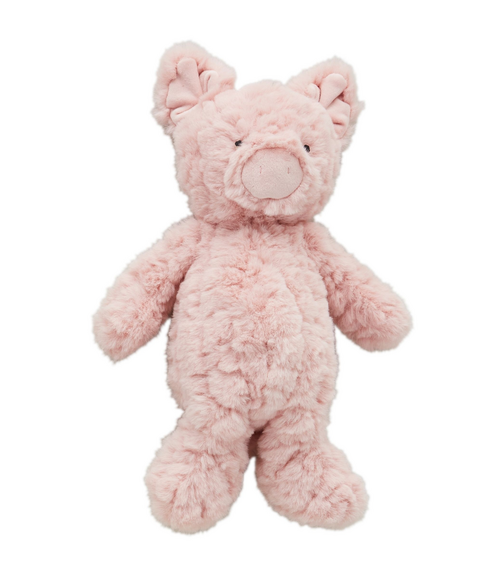 Farm Plush Rattle Pig