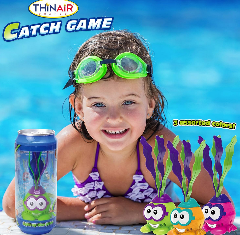 Light-Up Hermit Crab Dive Toy