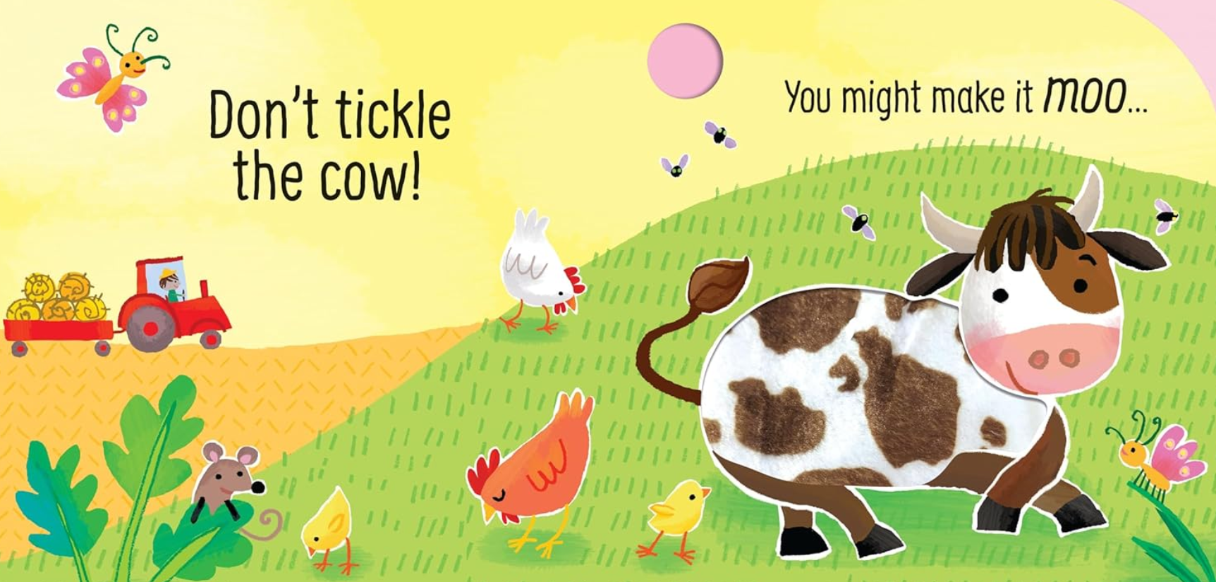 Don't Tickle the Cow! Book