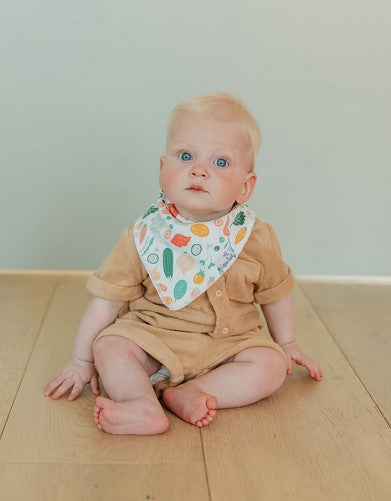 Copper Pearl Veggies Bibs