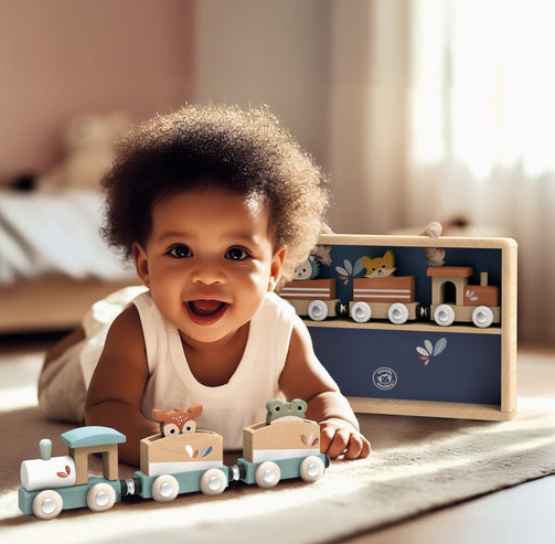 Train Set Display Case