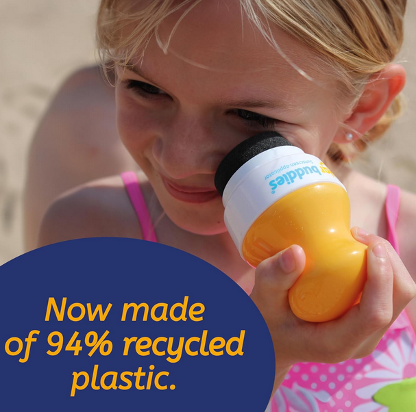 Solar Buddies Green - Refillable Sunscreen Applicator