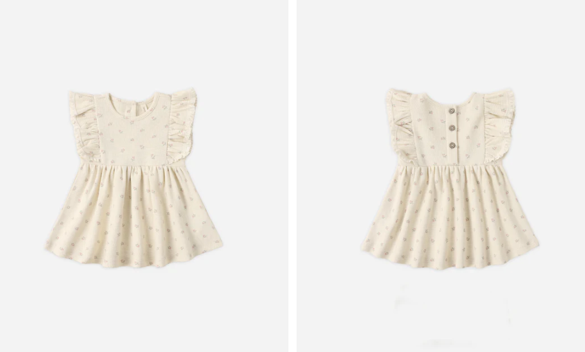 DAISY DRESS MAUVE DITSY