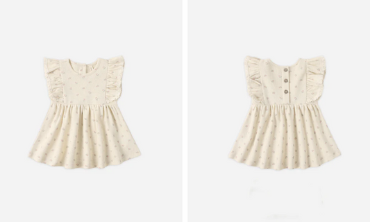 DAISY DRESS MAUVE DITSY