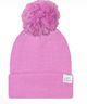 Beanie with Pom - Orchid Purple