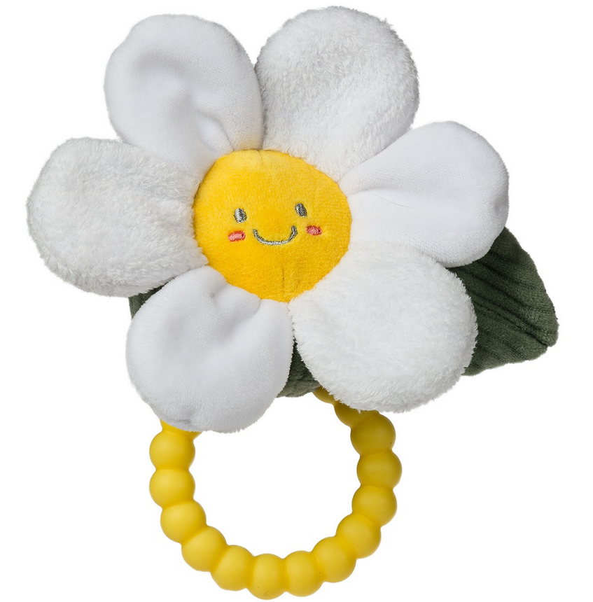 Sweet Soothie Daisy Teether Rattle