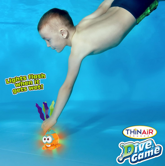 Light-Up Hermit Crab Dive Toy