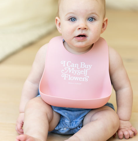 I Can Buy Myself Flowers Wonder Bib