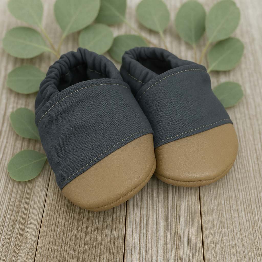 Lexiebugs 12-18 M Solids - Stone Bottom