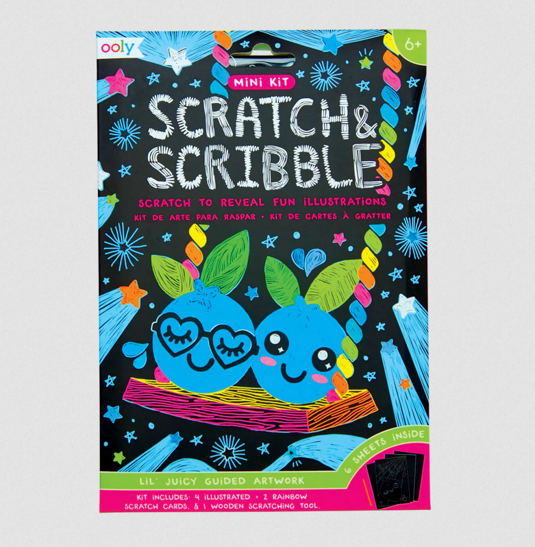 Mini Scratch and Scribble Lil Juicy Activity Set