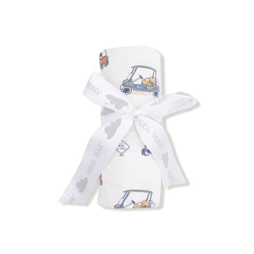 Zooming Golf Carts - Swaddle Blanket