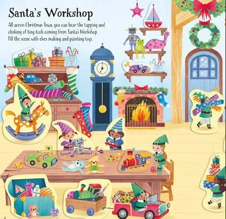 First Sticker Book Christmas