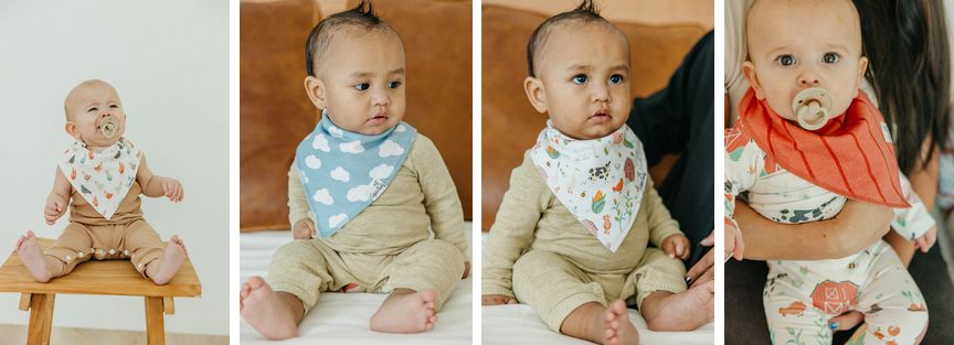 Farmstead Single Bandana Bib By Copper Pearl