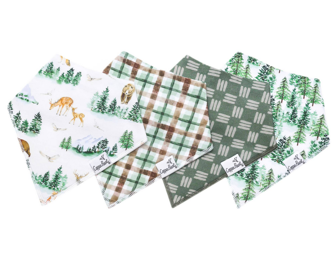 Copper Pearl Grayson Bib Set