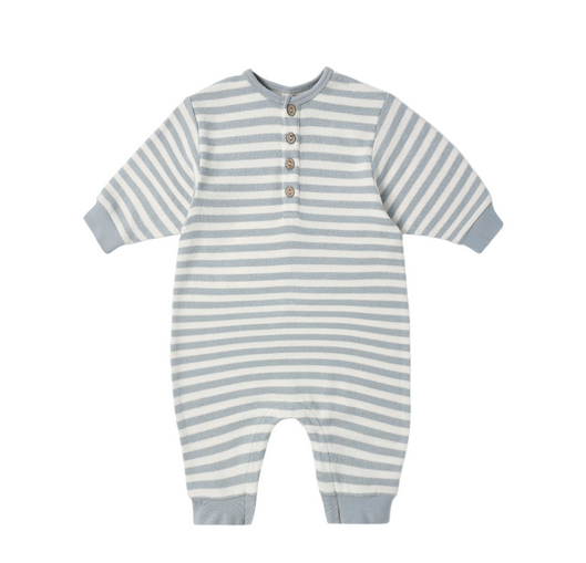 RELAXED JUMPSUIT || BLUE STRIPE
