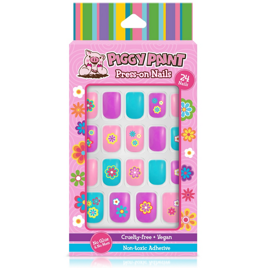 Flower Power Kids Press-On Nails