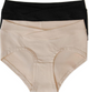 *Bamboo Maternity Hipster Panties 2 Pack  Neutrals XXL-3XL