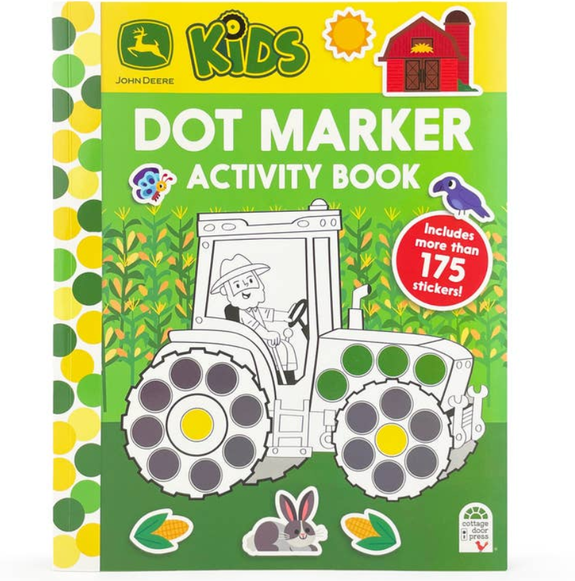 John Deere Kids Dot Marker Farm Activity Book