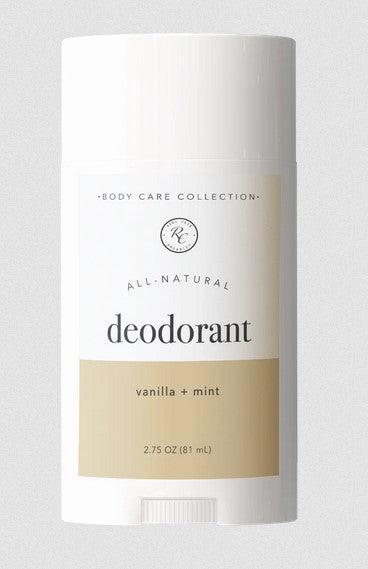 DEODORANT | 2.75 OZ VANILLA + MINT