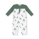 *Tiny Forest - Romper W/ Contrast Sleeves