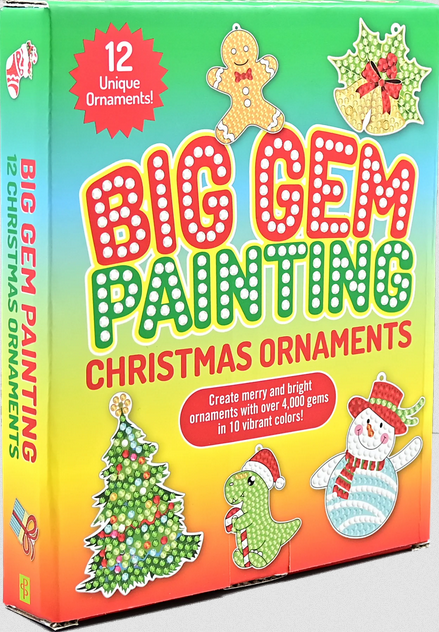 Big Gem Painting Christmas Ornaments Kit