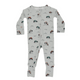 Little Riders Small Ribbed Zip Romper