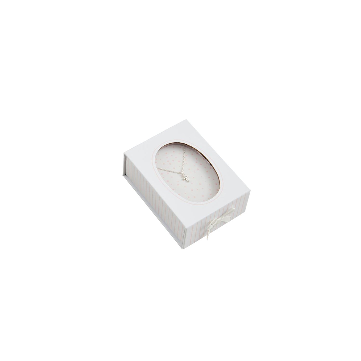 Silver Cross Necklace Boxed