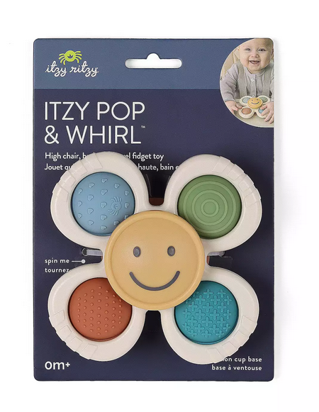 Itzy Smile Pop & Whirl Sensory Toy