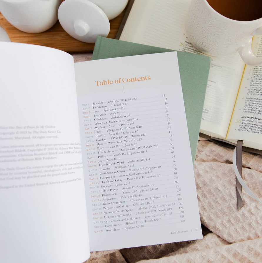 31 Days of Prayer For My Children